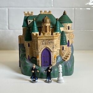 Vintage 2001 Harry Potter Forbidden Corridor Mini Playset Near Complete (11B)